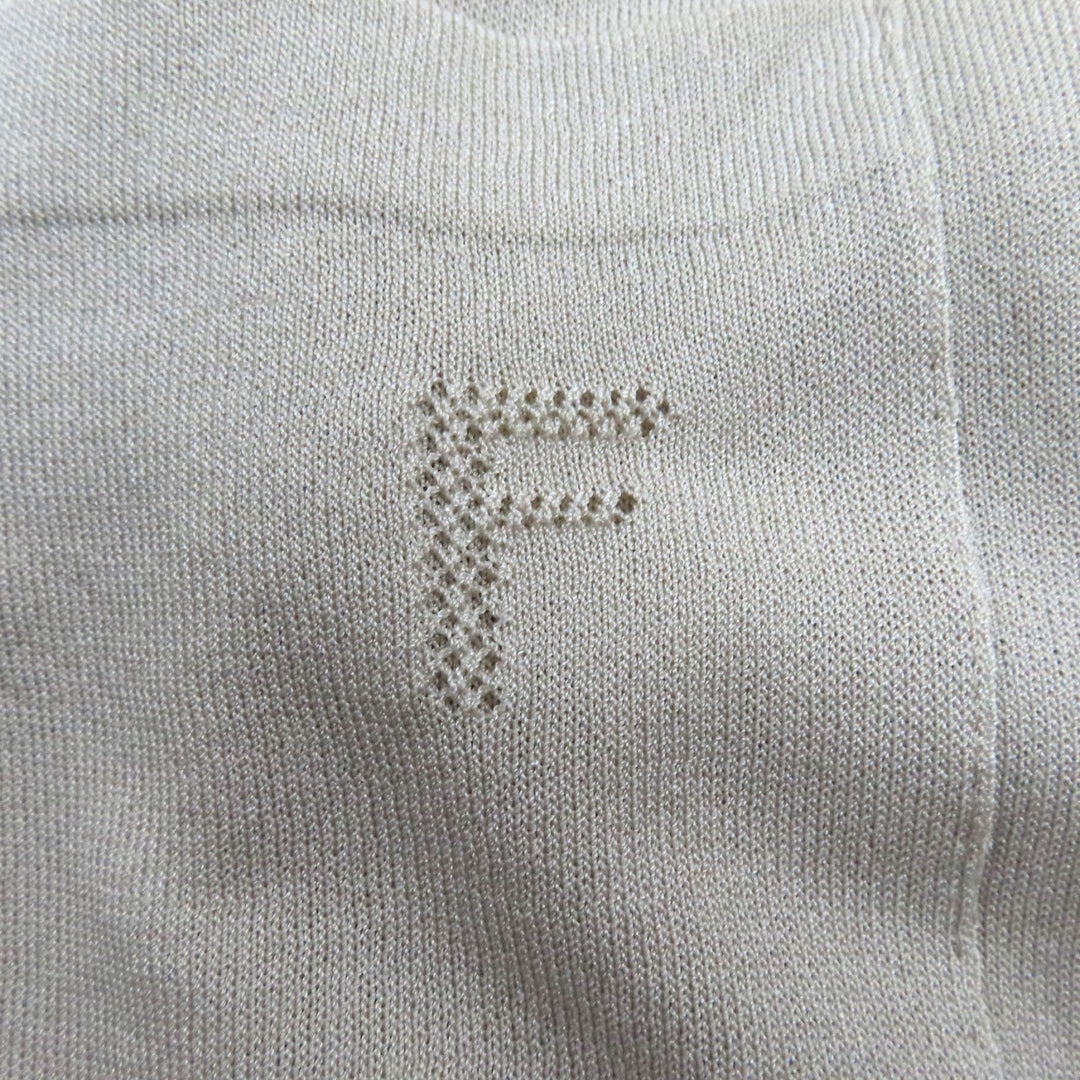 FOXEY cardigan 42125 Main: 77% rayon, Main: 23% nylon beige Women No size listed Used Authentic