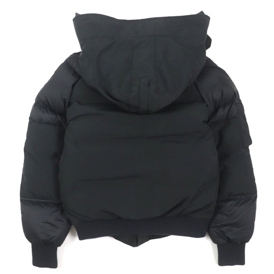 CANADA GOOSE Down jacket 2056MB Outer: 84% polyester, Outer: 16% cotton, Part: 100% nylon, Lining: 100% nylon, Part: 82% acrylic black Paradigm Chilliwack Bomber Black Label mens XS Used Authentic