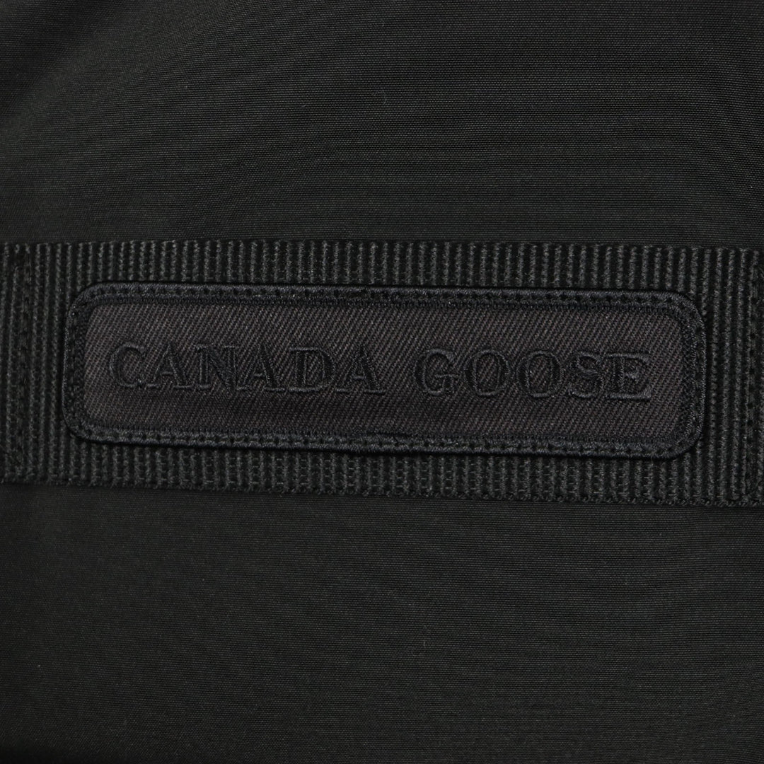 CANADA GOOSE Down jacket 2056MB Outer: 84% polyester, Outer: 16% cotton, Part: 100% nylon, Lining: 100% nylon, Part: 82% acrylic black Paradigm Chilliwack Bomber Black Label mens XS Used Authentic