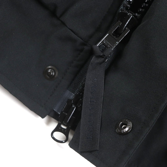 CANADA GOOSE Down jacket 2056MB Outer: 84% polyester, Outer: 16% cotton, Part: 100% nylon, Lining: 100% nylon, Part: 82% acrylic black Paradigm Chilliwack Bomber Black Label mens XS Used Authentic