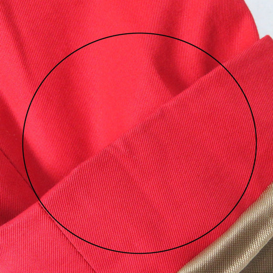 BURBERRY trench coat Outer: 100% cotton, Lining: 100% cotton, Sleeve lining: 100% viscose (rayon) Red Women 40 Used Authentic
