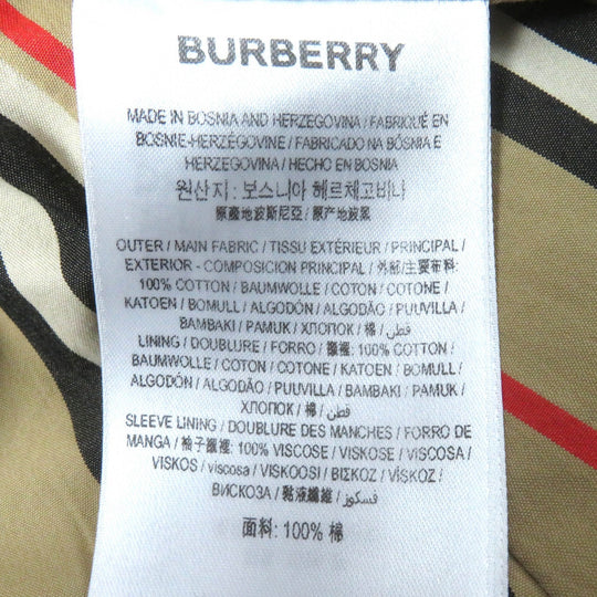 BURBERRY trench coat Outer: 100% cotton, Lining: 100% cotton, Sleeve lining: 100% viscose (rayon) Red Women 40 Used Authentic