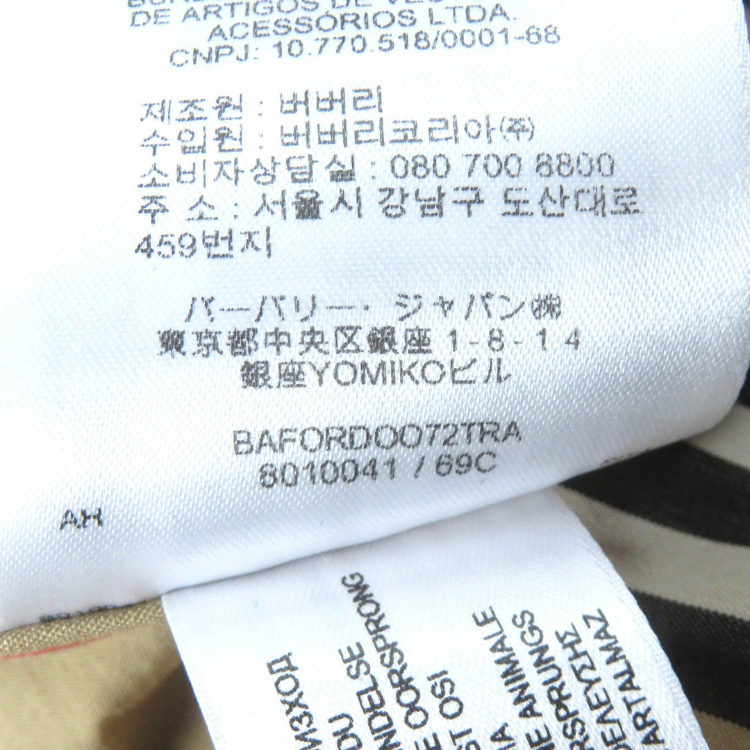 BURBERRY trench coat Outer: 100% cotton, Lining: 100% cotton, Sleeve lining: 100% viscose (rayon) Red Women 40 Used Authentic