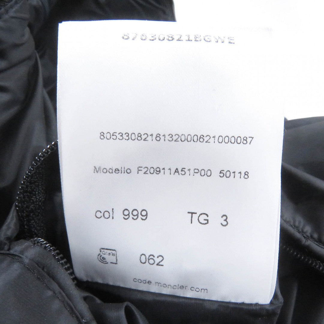 MONCLER Down jacket Sheep leather black BREITMAN 3