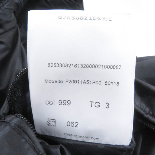 MONCLER Down jacket Sheep leather black BREITMAN 3