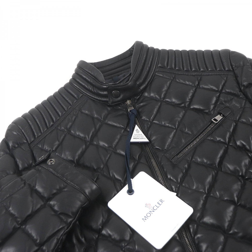 MONCLER Down jacket Sheep leather black BREITMAN 3