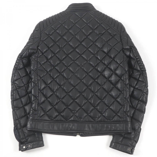 MONCLER Down jacket Sheep leather black BREITMAN 3
