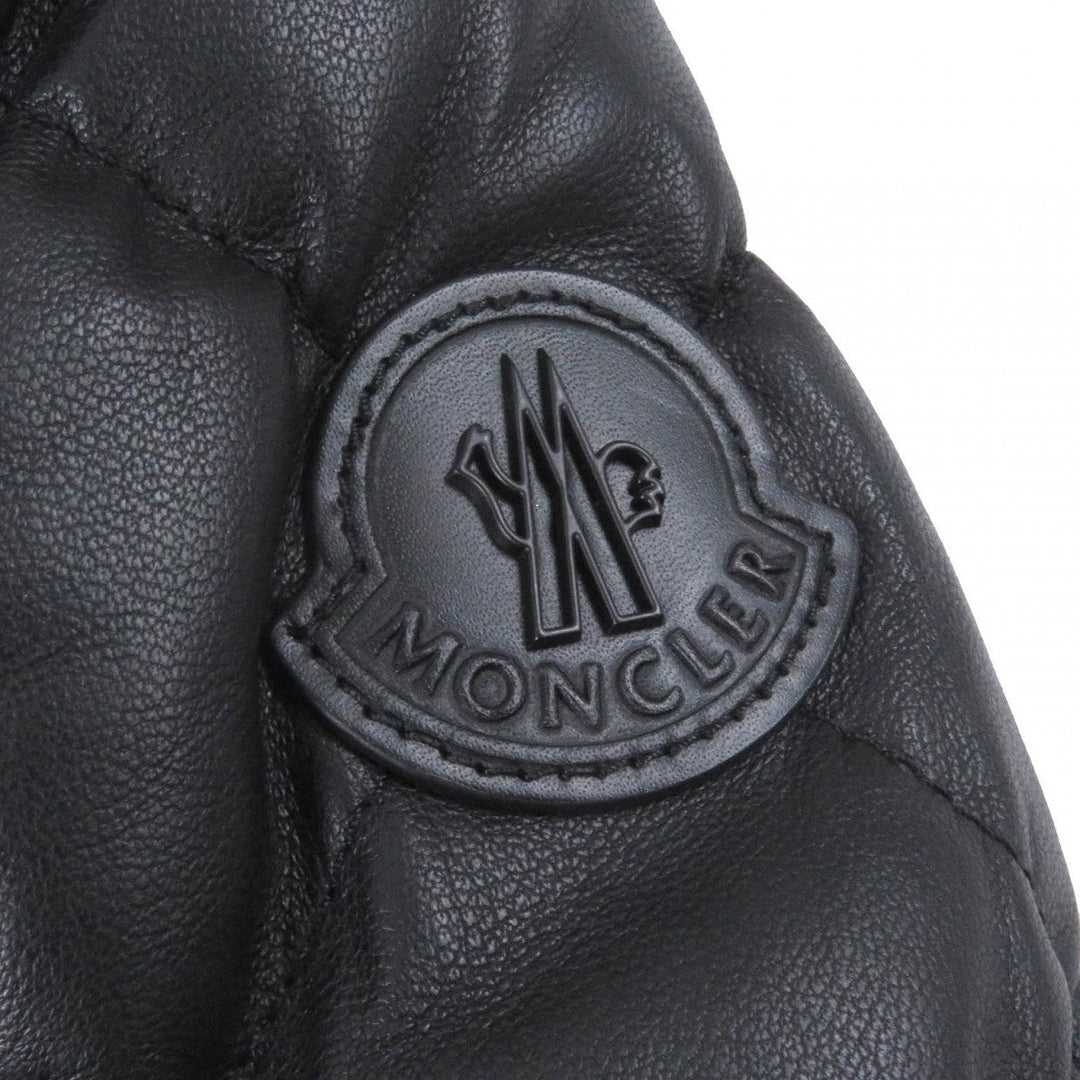 MONCLER Down jacket Sheep leather black BREITMAN 3