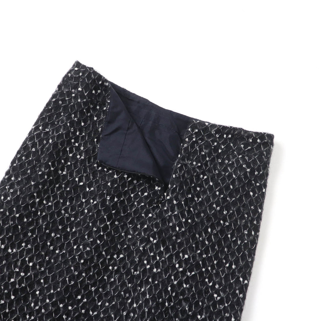 CHANEL setup 05A P26927 Outer: 50% polyamide, Outer: 50% mohair, Lining: 100% silk Black White Women 36 Used Authentic