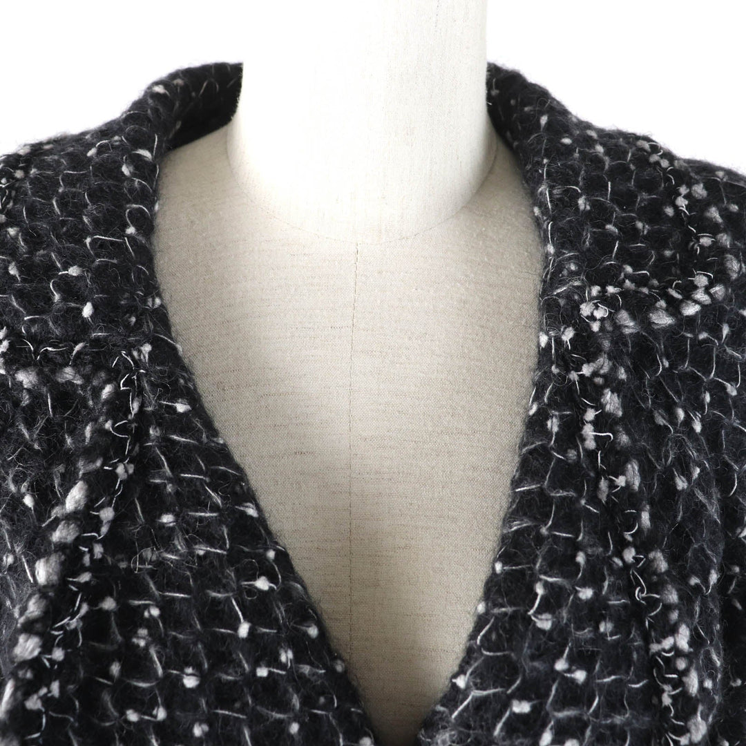 CHANEL setup 05A P26927 Outer: 50% polyamide, Outer: 50% mohair, Lining: 100% silk Black White Women 36 Used Authentic