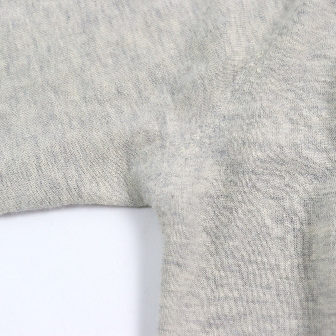 Lucien Pellat-Finet knit Main: 100% cashmere gray mens M Used Authentic
