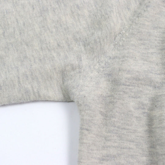 Lucien Pellat-Finet knit Main: 100% cashmere gray mens M Used Authentic