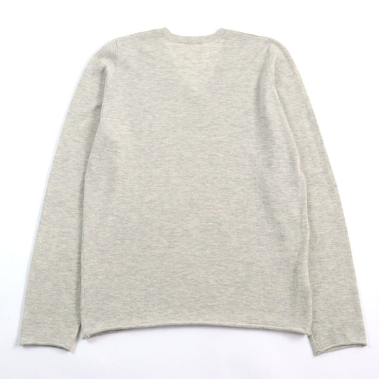 Lucien Pellat-Finet knit Main: 100% cashmere gray mens M Used Authentic