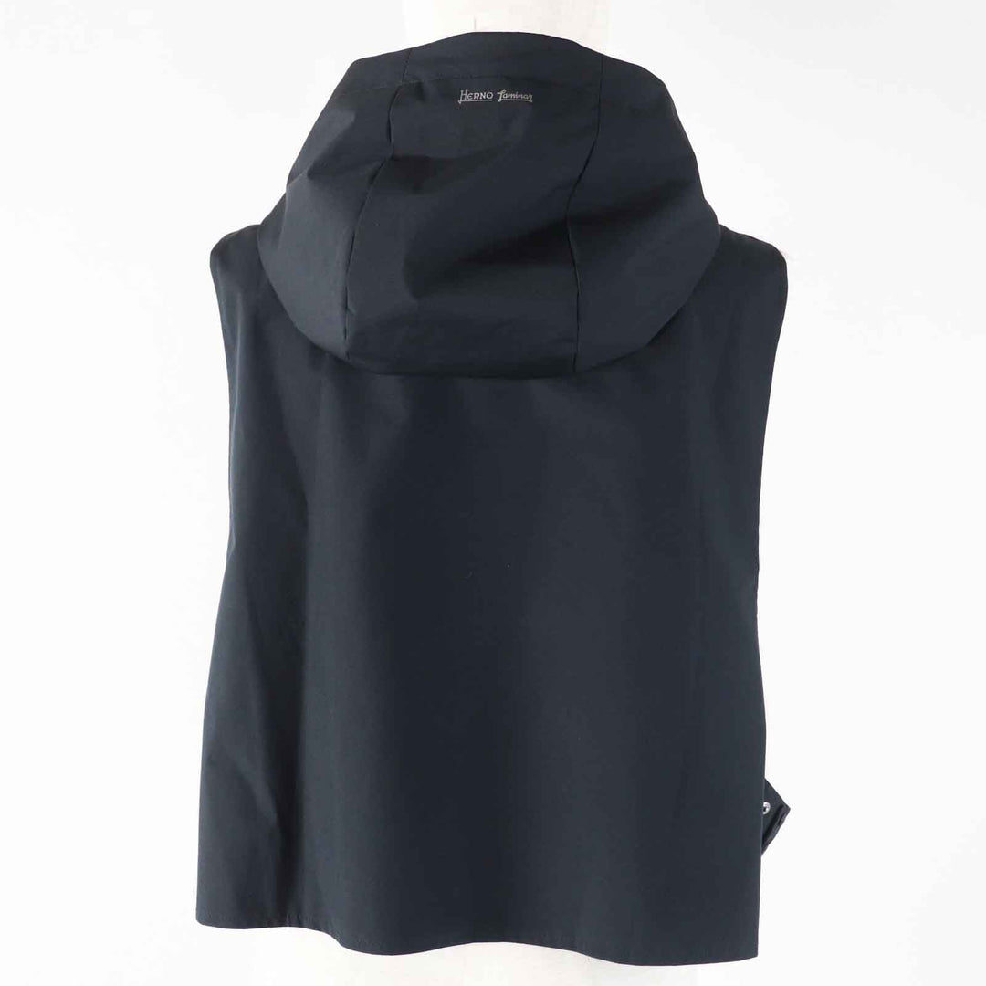 Herno Best GI00079DL Outer: 100% polyester, Lining: 100% nylon black Laminar Women 38 Used Authentic