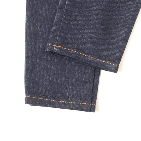 FENDI Denim pants FLP673 Main: 98% cotton, Main: 2% polyurethane, Part: leather, Part: polyester Indigo Women 38 Used Authentic
