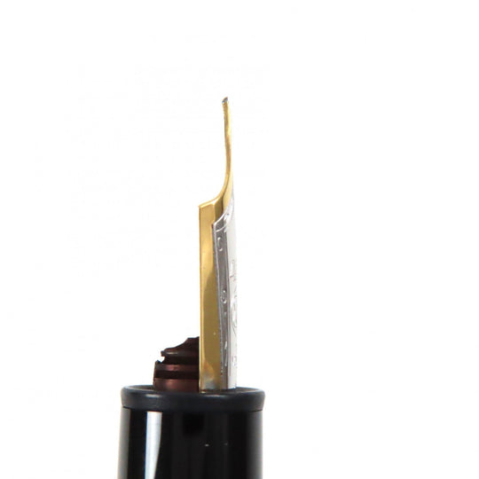 MONTBLANC fountain pen Main: SV925, Nib: 18K Silver gold Meisterstck No.146 Solitaire mens Used Authentic
