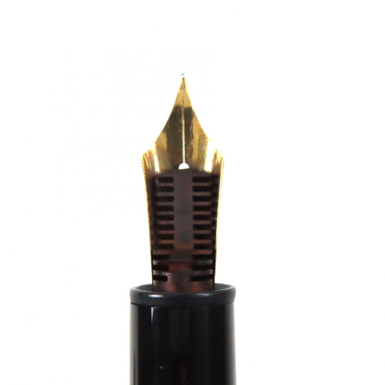 MONTBLANC fountain pen Main: SV925, Nib: 18K Silver gold Meisterstck No.146 Solitaire mens Used Authentic