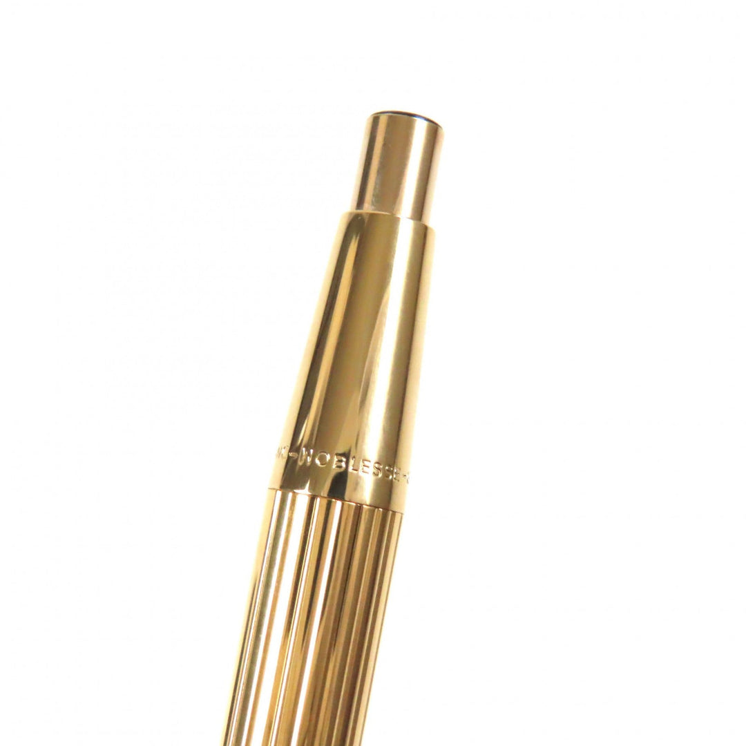 MONTBLANC fountain pen Main: 20K gold plating Nib: K14 gold Noblesse mens Used Authentic
