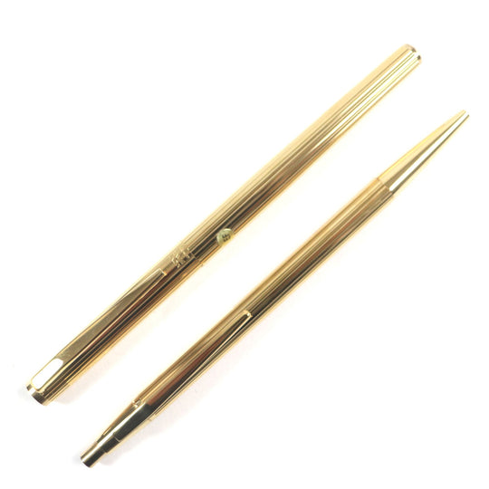 MONTBLANC fountain pen Main: 20K gold plating Nib: K14 gold Noblesse mens Used Authentic