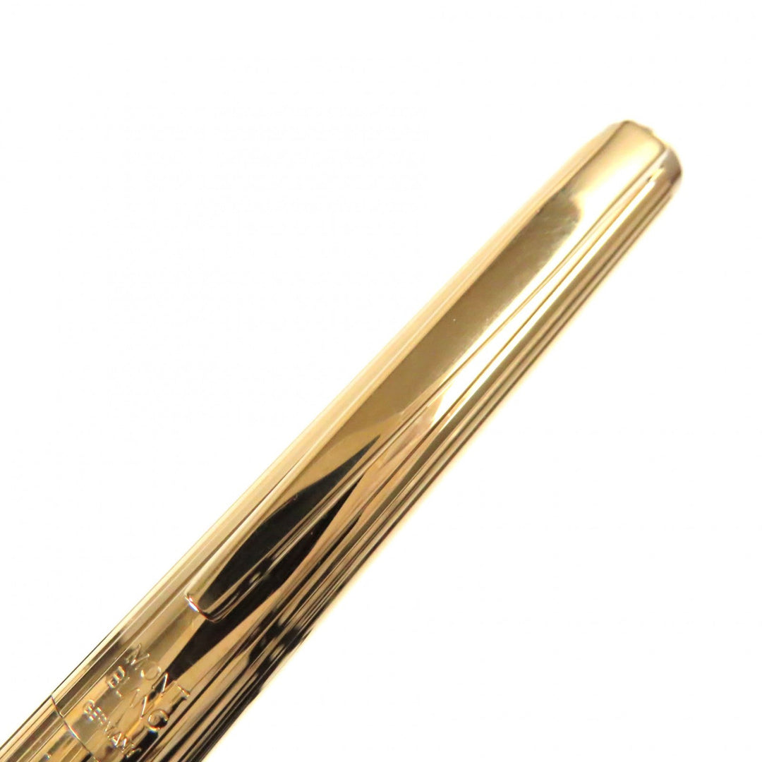 MONTBLANC fountain pen Main: 20K gold plating Nib: K14 gold Noblesse mens Used Authentic