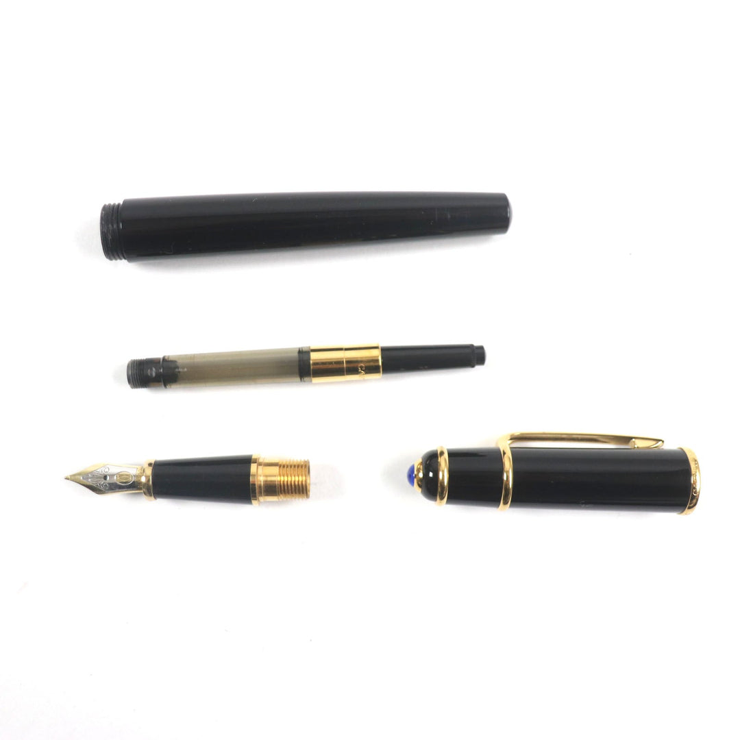 CARTIER fountain pen Pen tip: 18K Black gold Diaboro de Cartier mens Used Authentic