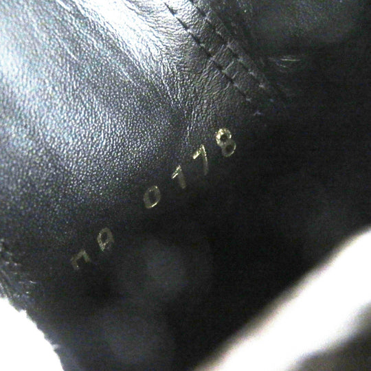 LOUIS VUITTON Ankle boots Main: Suede leather black Silhouette line Women 36 Used Authentic
