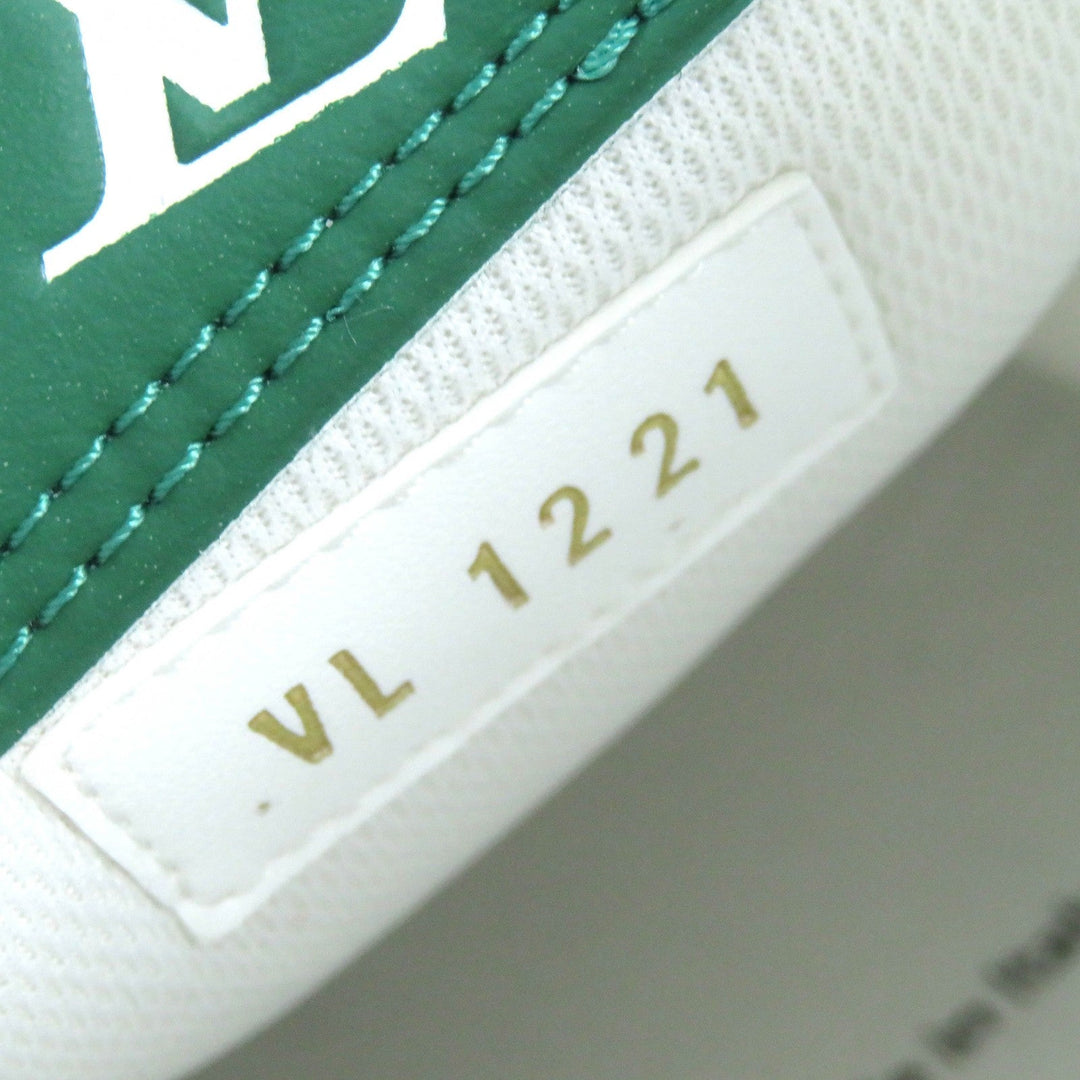 LOUIS VUITTON High cut sneakers Main: Leather White Green Gray Charlie line Women 35 Used Authentic