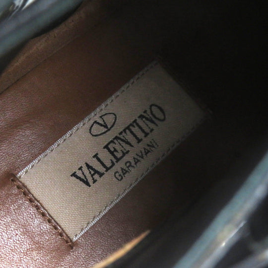 Valentino Garavani short boots Main: Leather black Women 36 Used Authentic