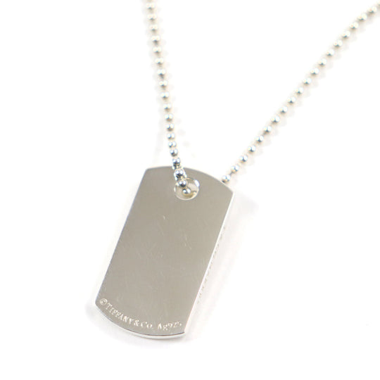 TIFFANY&Co. Necklace SV925 Silver Makers ID Tag