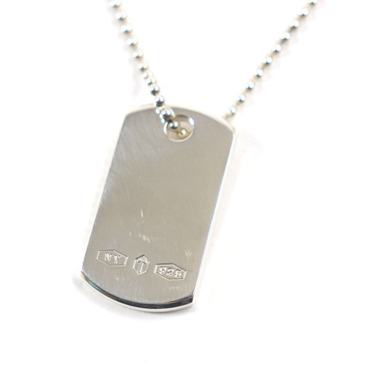 TIFFANY&Co. Necklace SV925 Silver Makers ID Tag