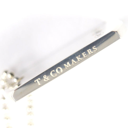 TIFFANY&Co. Necklace SV925 Silver Makers ID Tag