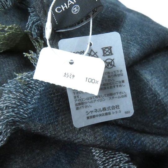 CHANEL Stall 18K Main: 100% cashmere Multi Women Used Authentic