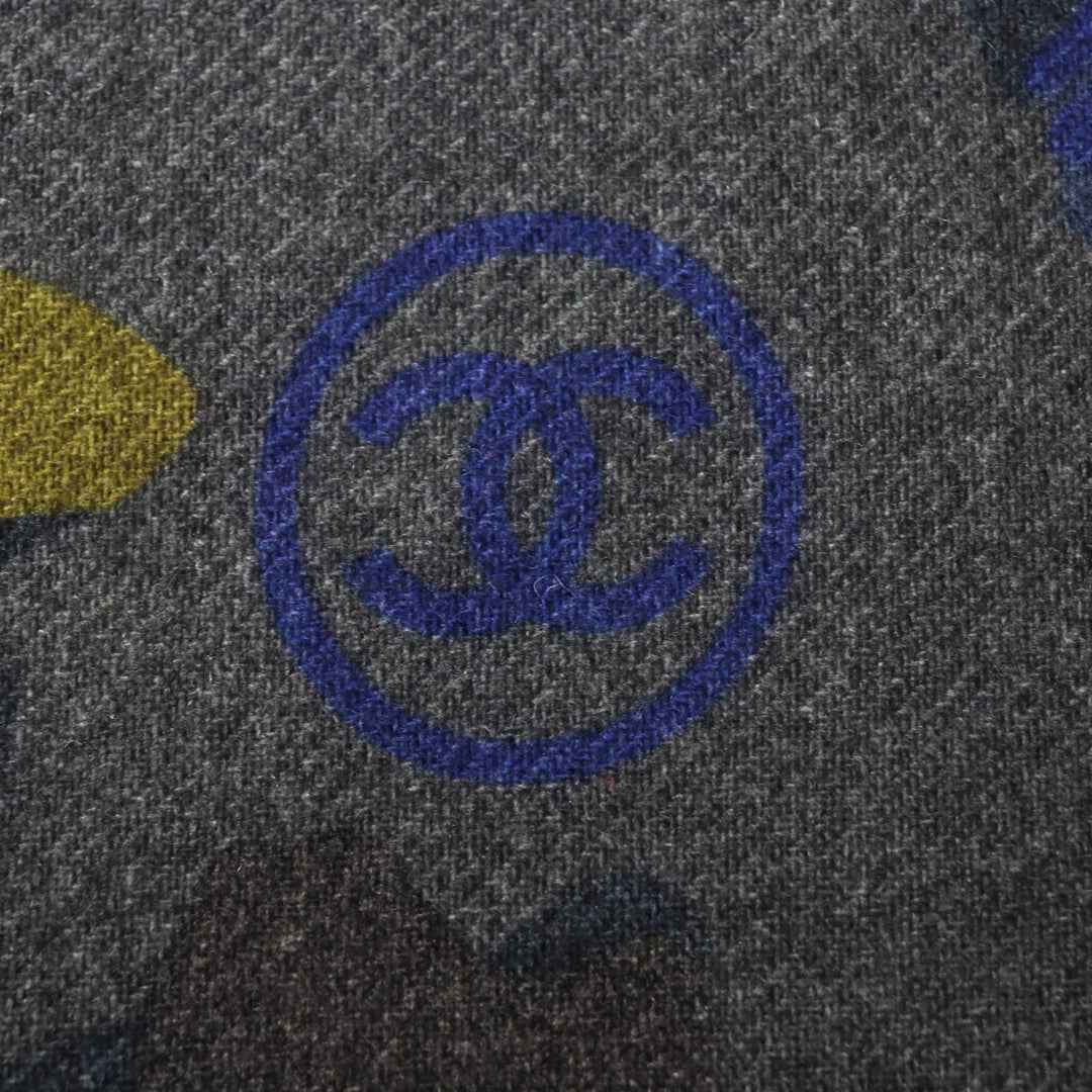 CHANEL Stall 18K Main: 100% cashmere Multi Women Used Authentic