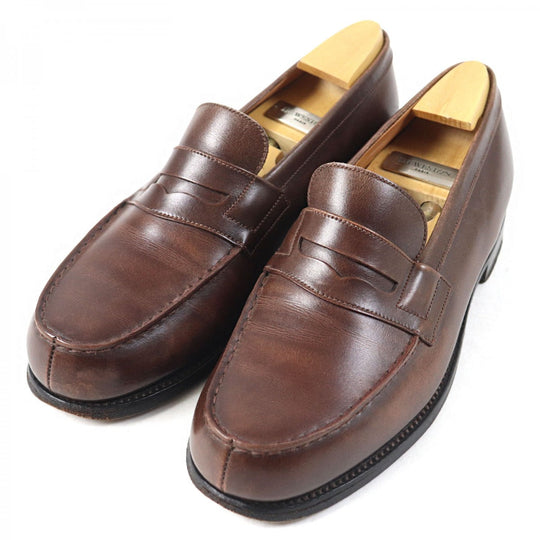 J.M WESTON loafers leather Brown 180 signature loafers