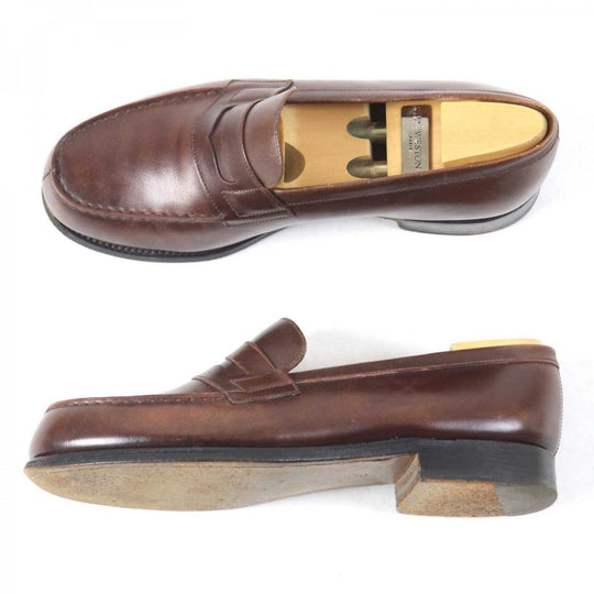 J.M WESTON loafers leather Brown 180 signature loafers