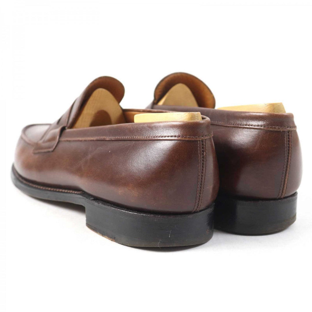J.M WESTON loafers leather Brown 180 signature loafers