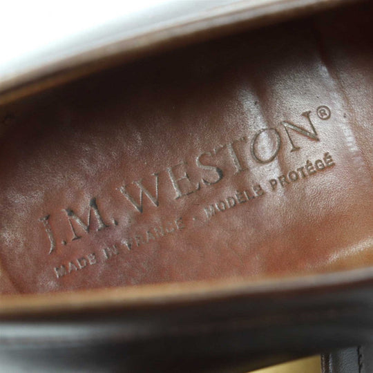 J.M WESTON loafers leather Brown 180 signature loafers