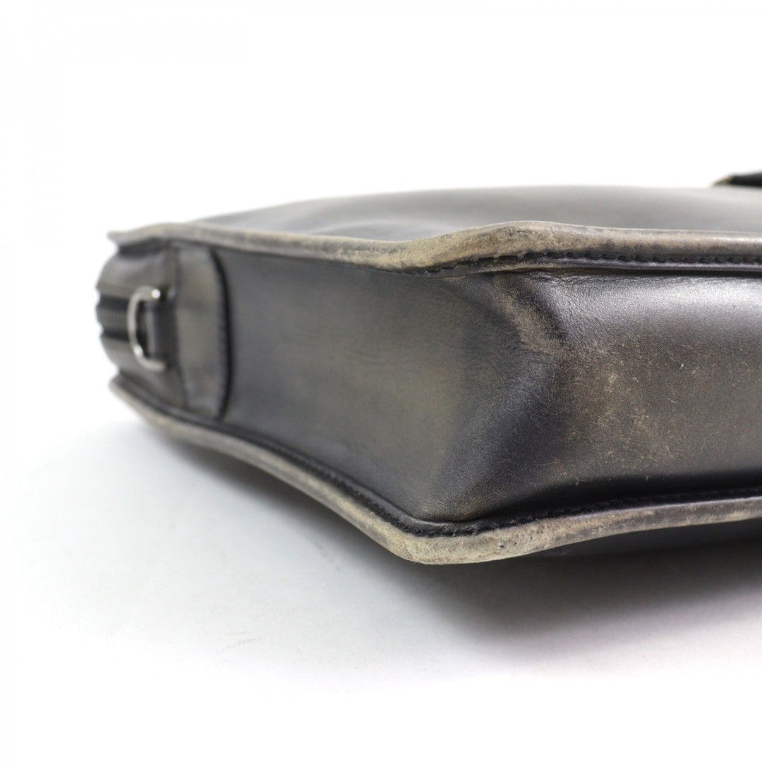 Berluti Briefcase Main: Scritto leather Gray type Anjoul mens Used Authentic