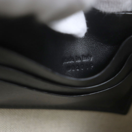 Berluti Clutch bag Main: Venezia calf leather Dark gray Nino GM Scritto Leather Clutch mens Used Authentic