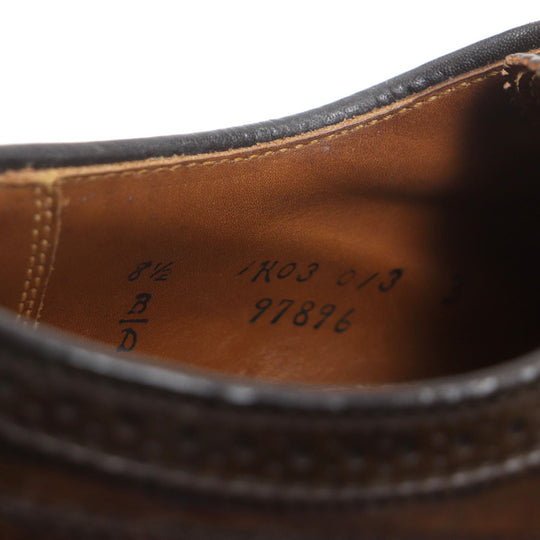 ALDEN Leather shoes 97896 Cordovan Brown Cigar cordovan mens 8 1/2 Used Authentic