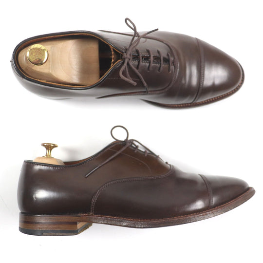 ALDEN Leather shoes 90730 Cordovan Brown Cigar cordovan mens 9 1/2 Used Authentic