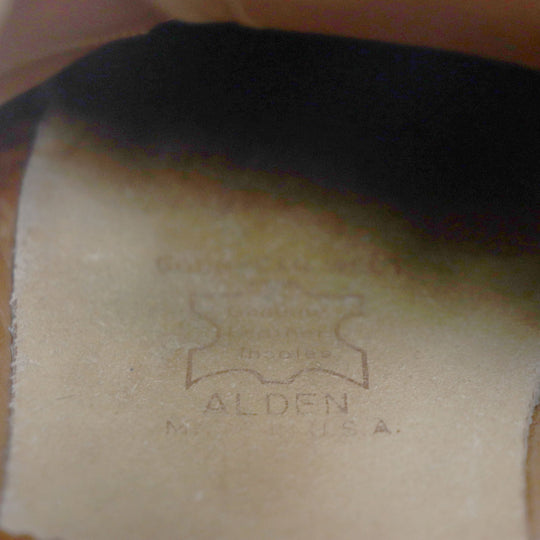 ALDEN Leather shoes 90730 Cordovan Brown Cigar cordovan mens 9 1/2 Used Authentic