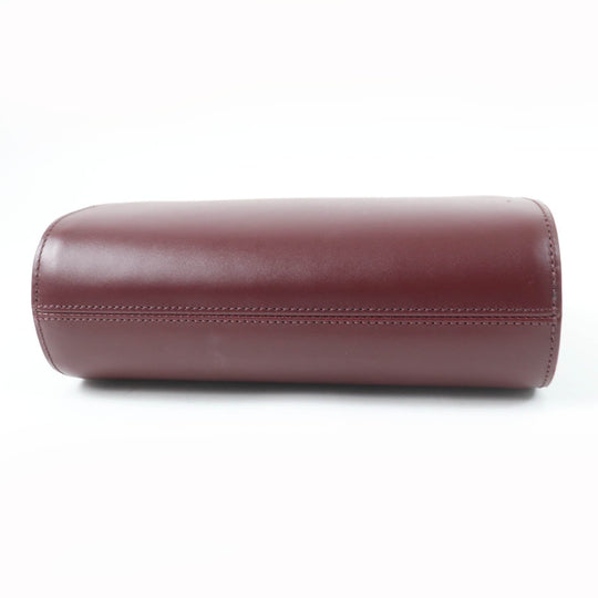 A.P.C. Shoulder Bag Main: Calfskin, Lining: Cotton Bordeaux Women Used Authentic