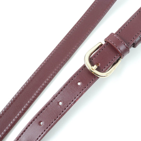 A.P.C. Shoulder Bag Main: Calfskin, Lining: Cotton Bordeaux Women Used Authentic