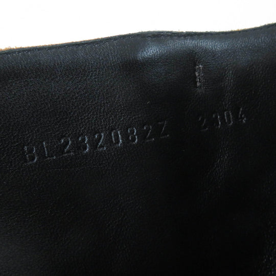 HERMES short boots Main: Suede leather Brown Oh Mage Women 36 Used Authentic