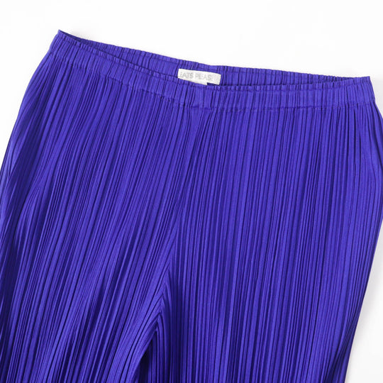 PLEATS PLEASE Pants PP31-JF804 Main: 100% polyester blue Women 4 Used Authentic