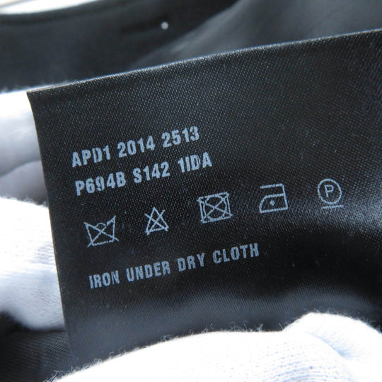 PRADA Stainless collar coat Main: 100% virgin wool, Lining: 100% cupra, Part: 100% polyester black Women 38 Used Authentic