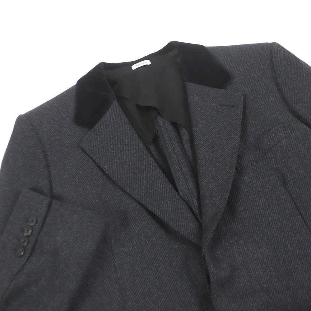 Alexander McQueen Chester coat 590055 wool Dark gray mens 52 Used Authentic