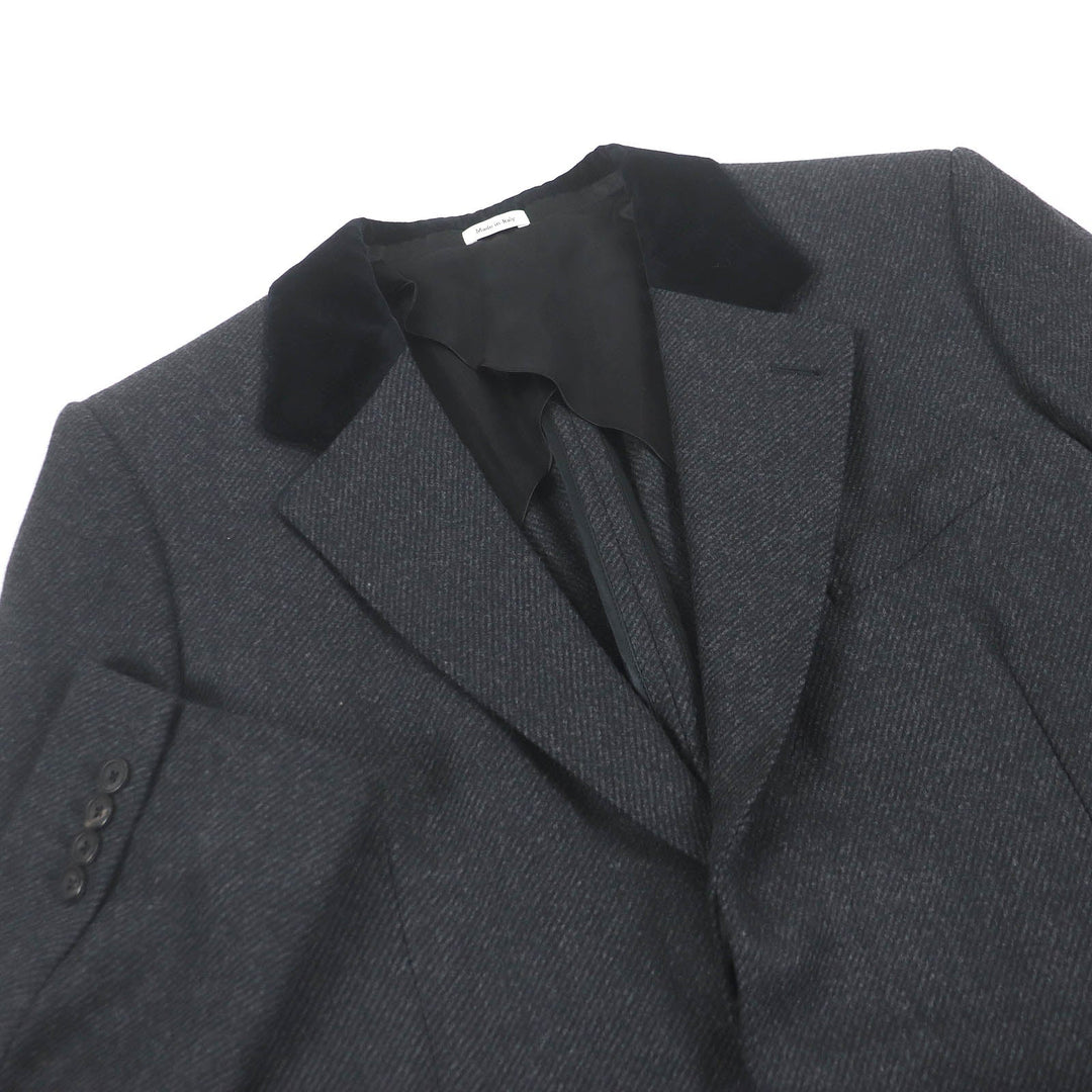 Alexander McQueen Chester coat 590055 wool Dark gray mens 52 Used Authentic