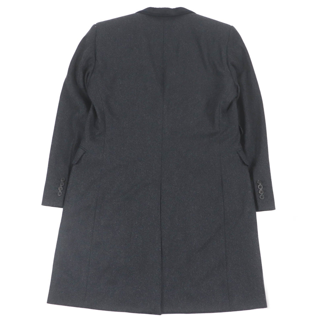 Alexander McQueen Chester coat 590055 wool Dark gray mens 52 Used Authentic